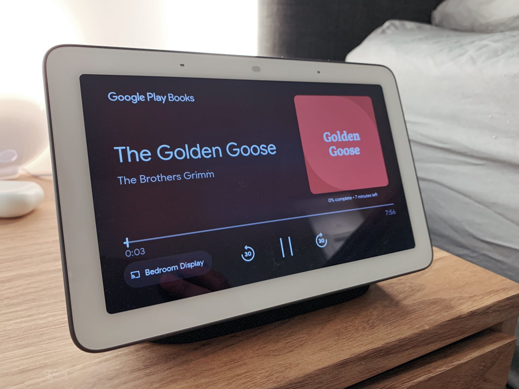 ฝึกภาษาอังกฤษให้ลูกด้วยการฟัง Bedtime stories ผ่าน Google Nest Hub
