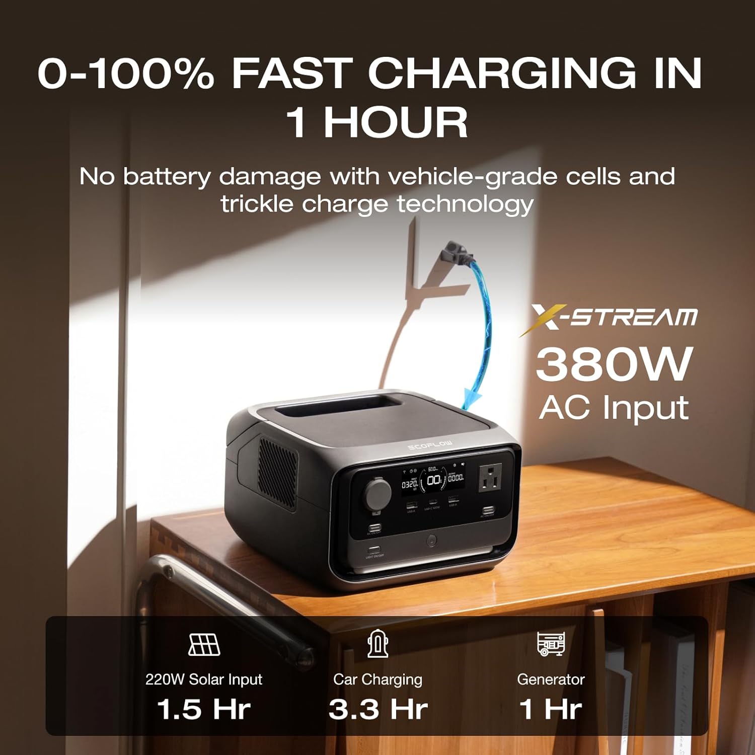 ECOFLOW RIVER 3 Plus - 286Wh 600W - view 10