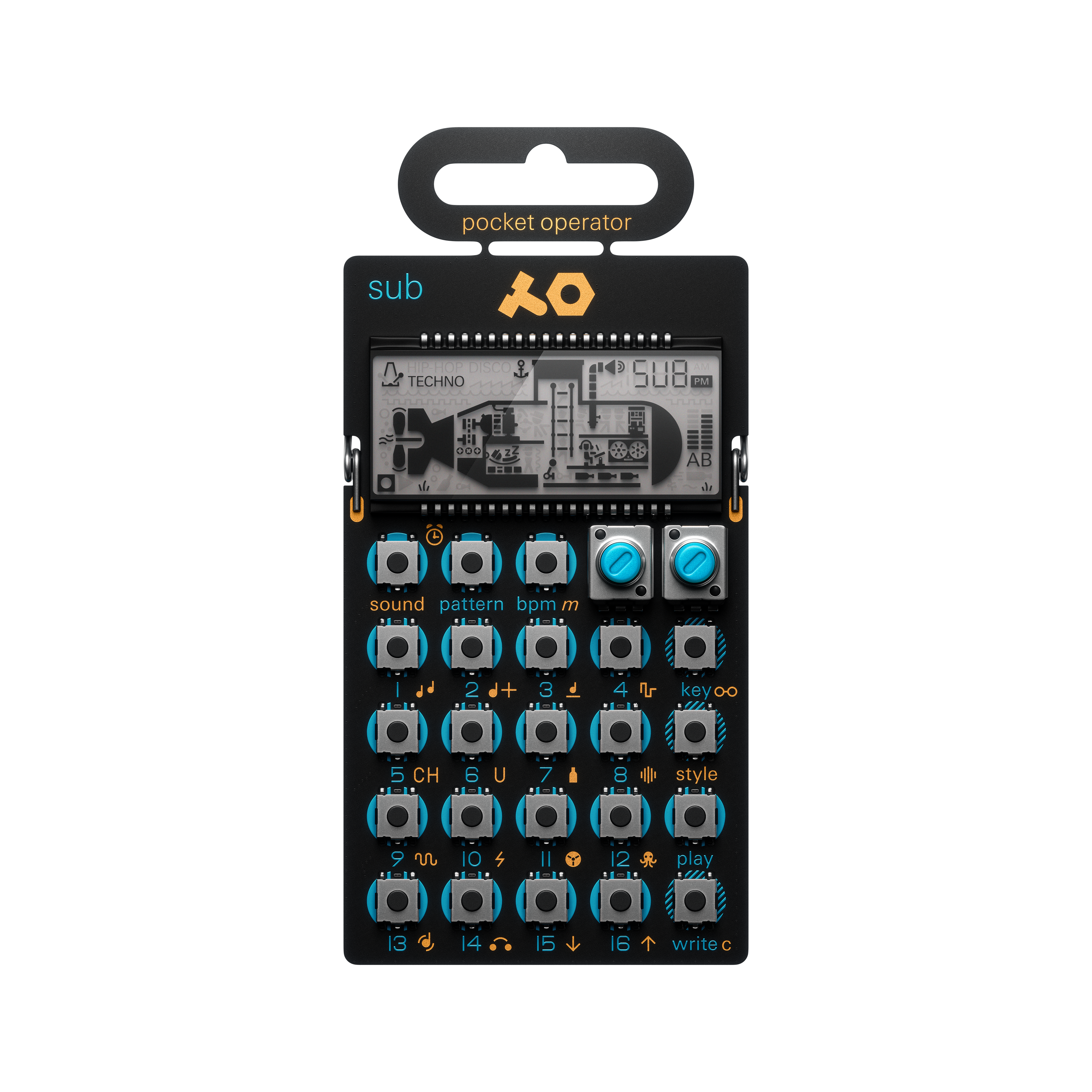 Teenage Engineering PO-14 Sub bass synth front