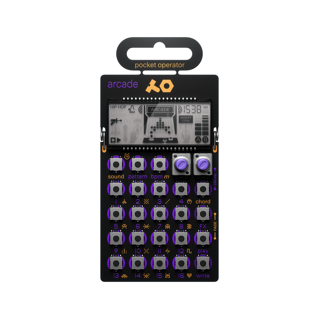 Teenage Engineering PO-20 Arcade chiptune synth front