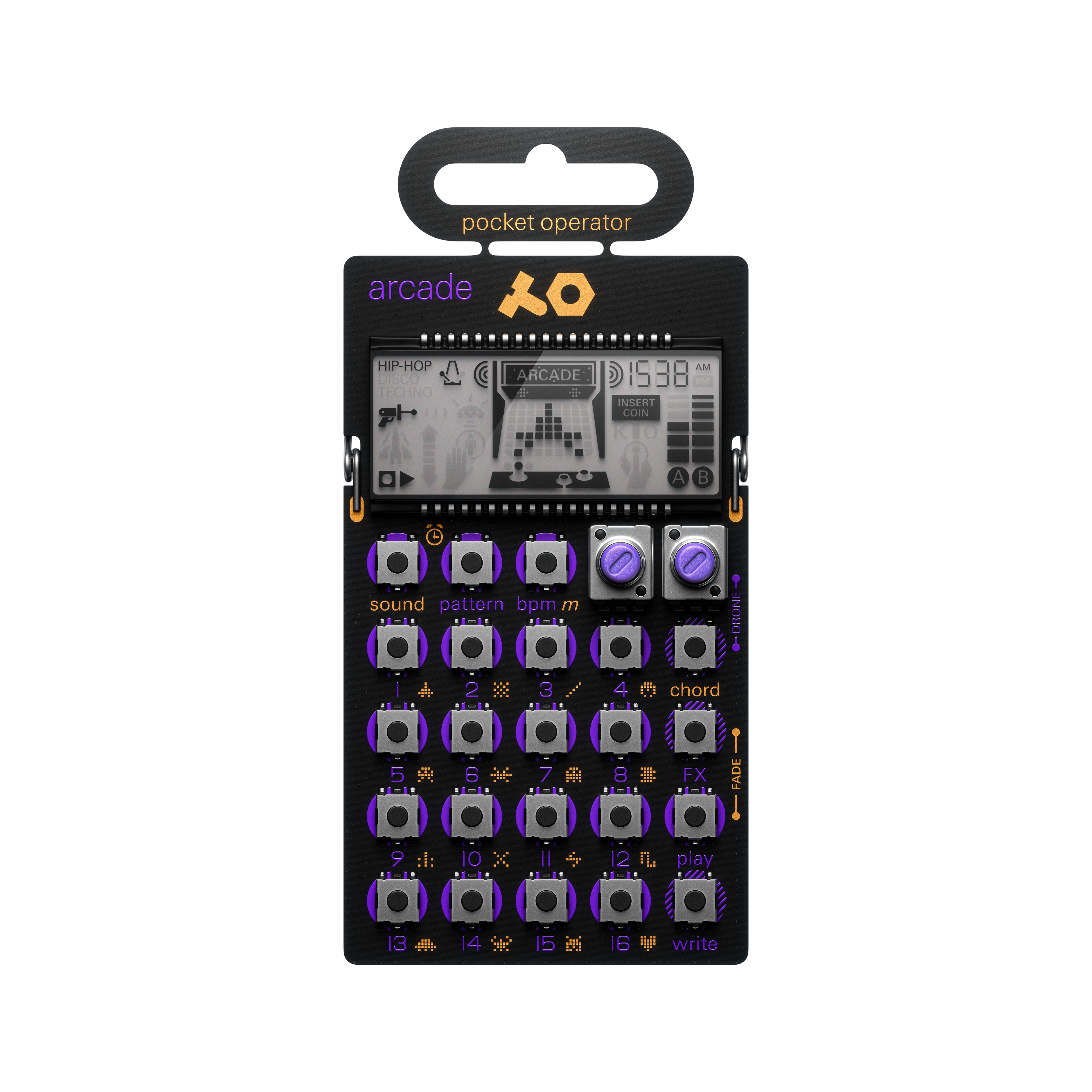 Teenage Engineering PO-20 Arcade chiptune synth front