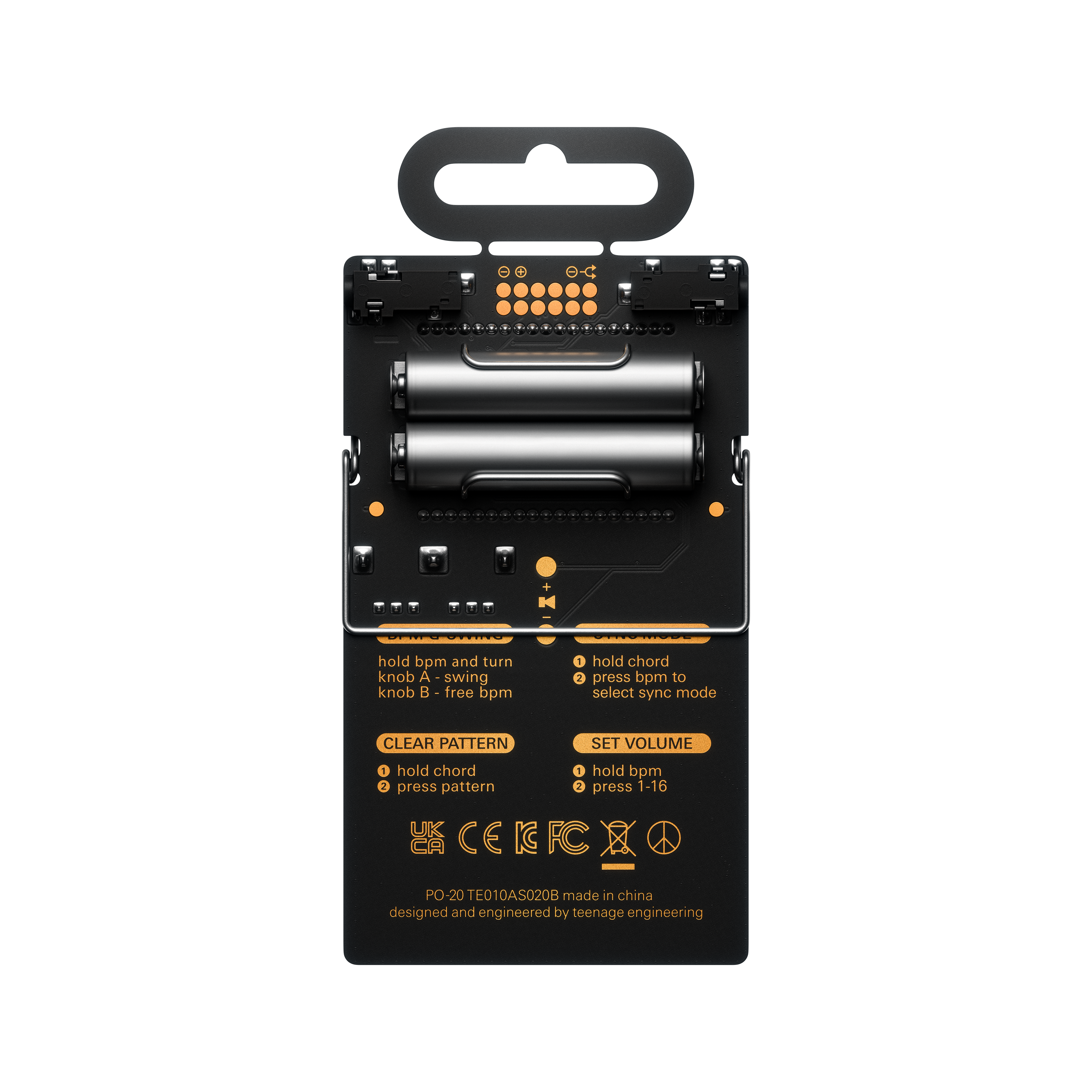 PO-20 Arcade back view