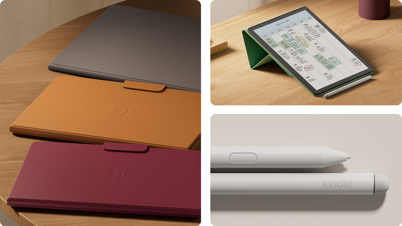 Kindle Scribe Folio Cover with Magnetic Attach (Premium Leather)