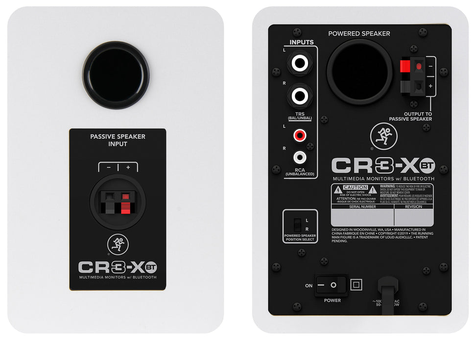 Mackie CR3-XBTLTD WHITE (Pair)