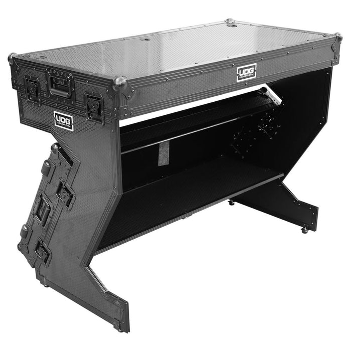 UDG Ultimate Flight Case Z-Style DJ Table Black Plus