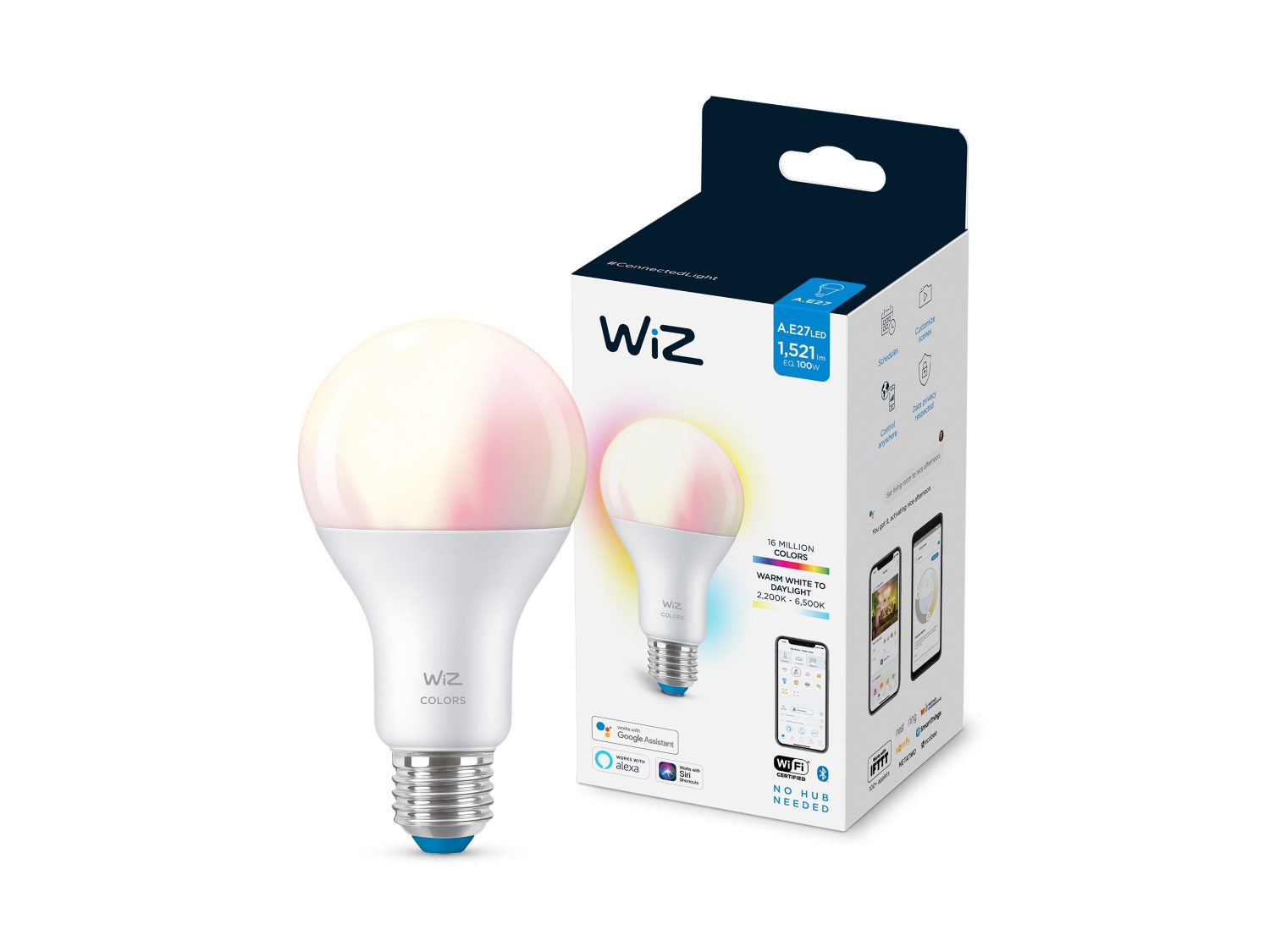 Wiz Single Bulb Tunable Color 9W A60 - view 3