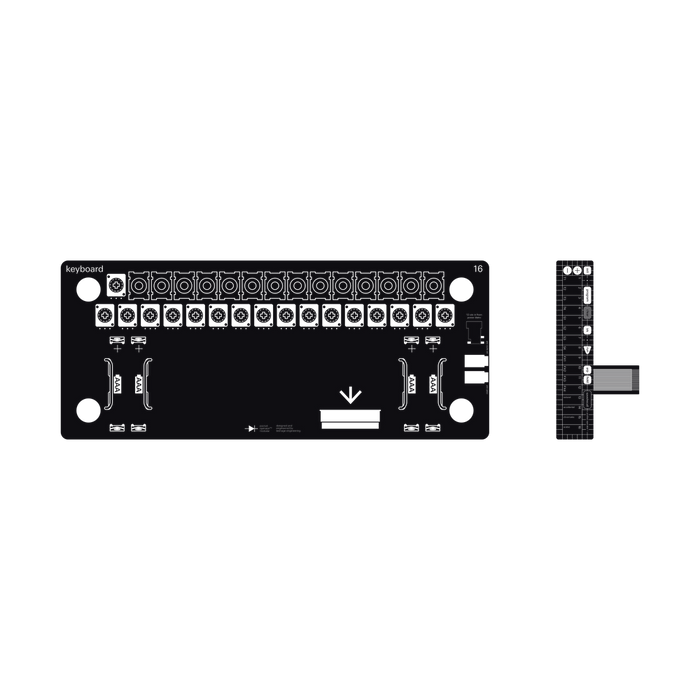 Teenage Engineering M-16 membrane keyboard kit