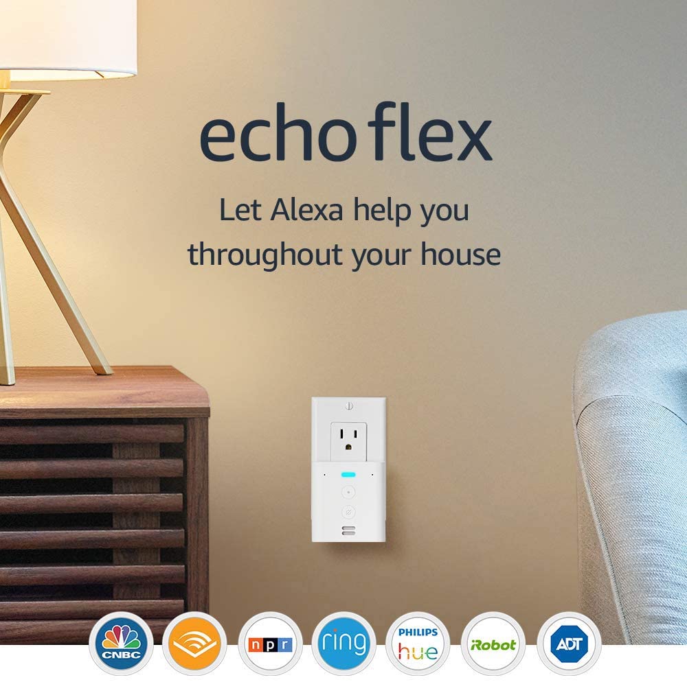 Echo Flex - Plug-in mini smart speaker with Alexa - view 3