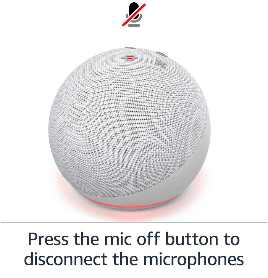 All-new Echo dot 4th Gen with Clock - view 3