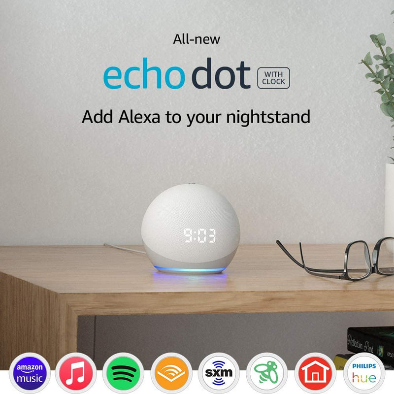 All-new Echo dot 4th Gen with Clock