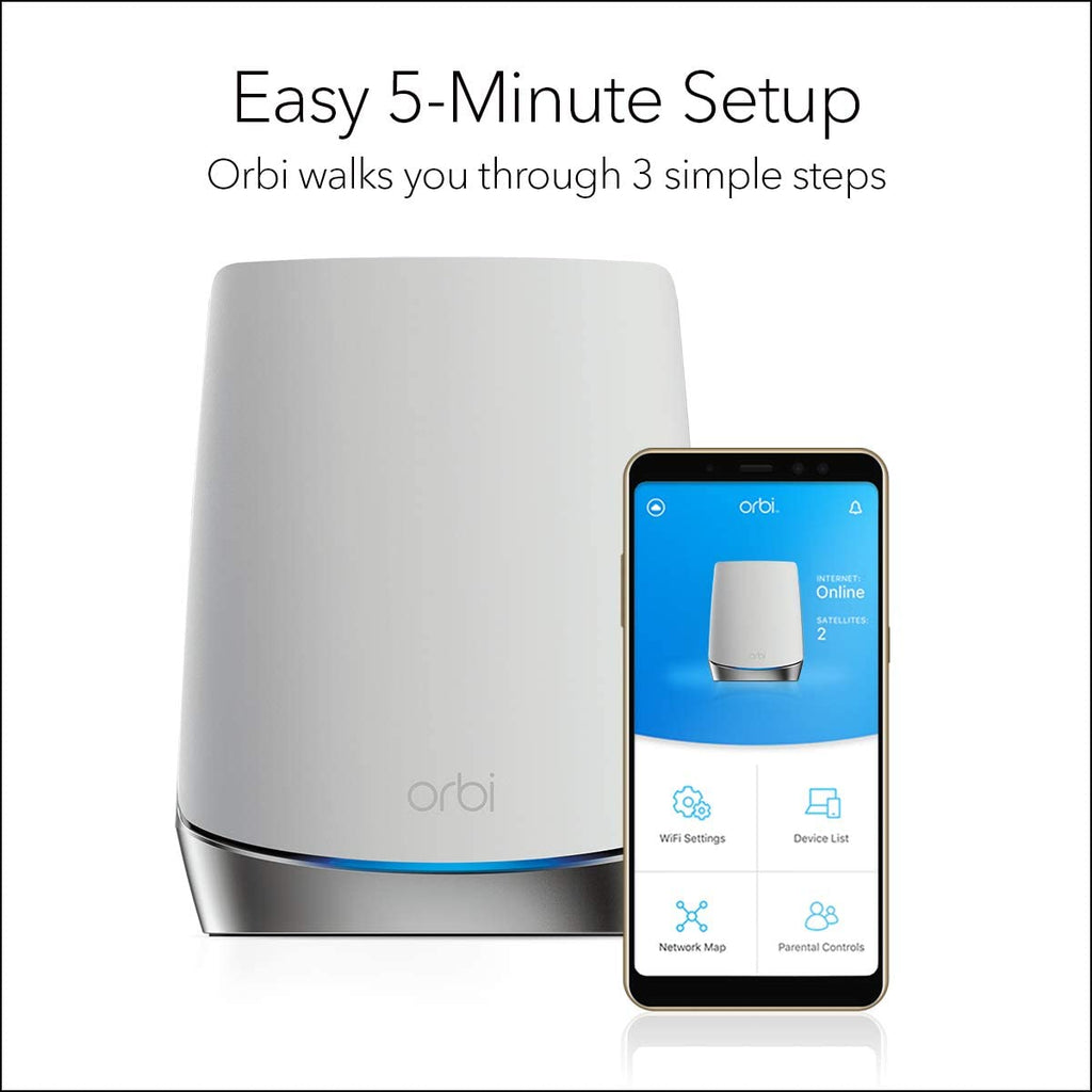 Orbi Mesh WiFi 6 System AX4200 (RBK752) - view 6