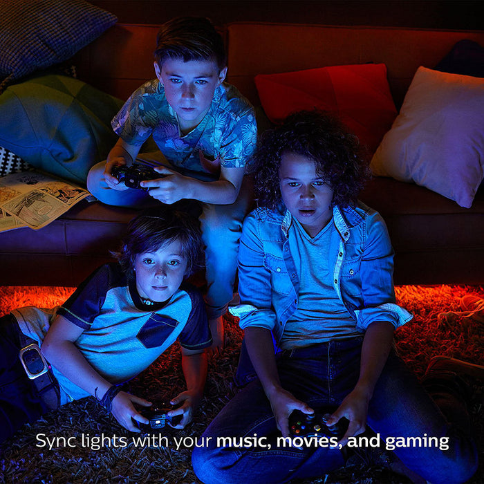 Philips Hue White and Colour Ambiance Single Bulb 9W A60 E27