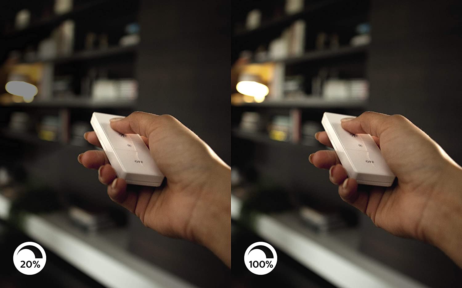 Philips Hue Smart Dimmer Switch with Remote - view 3