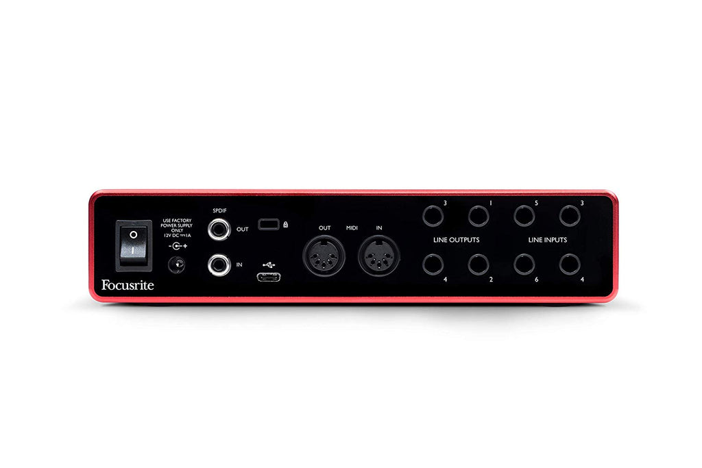 Focusrite : Scarlett 8i6 (Gen 3) - view 4