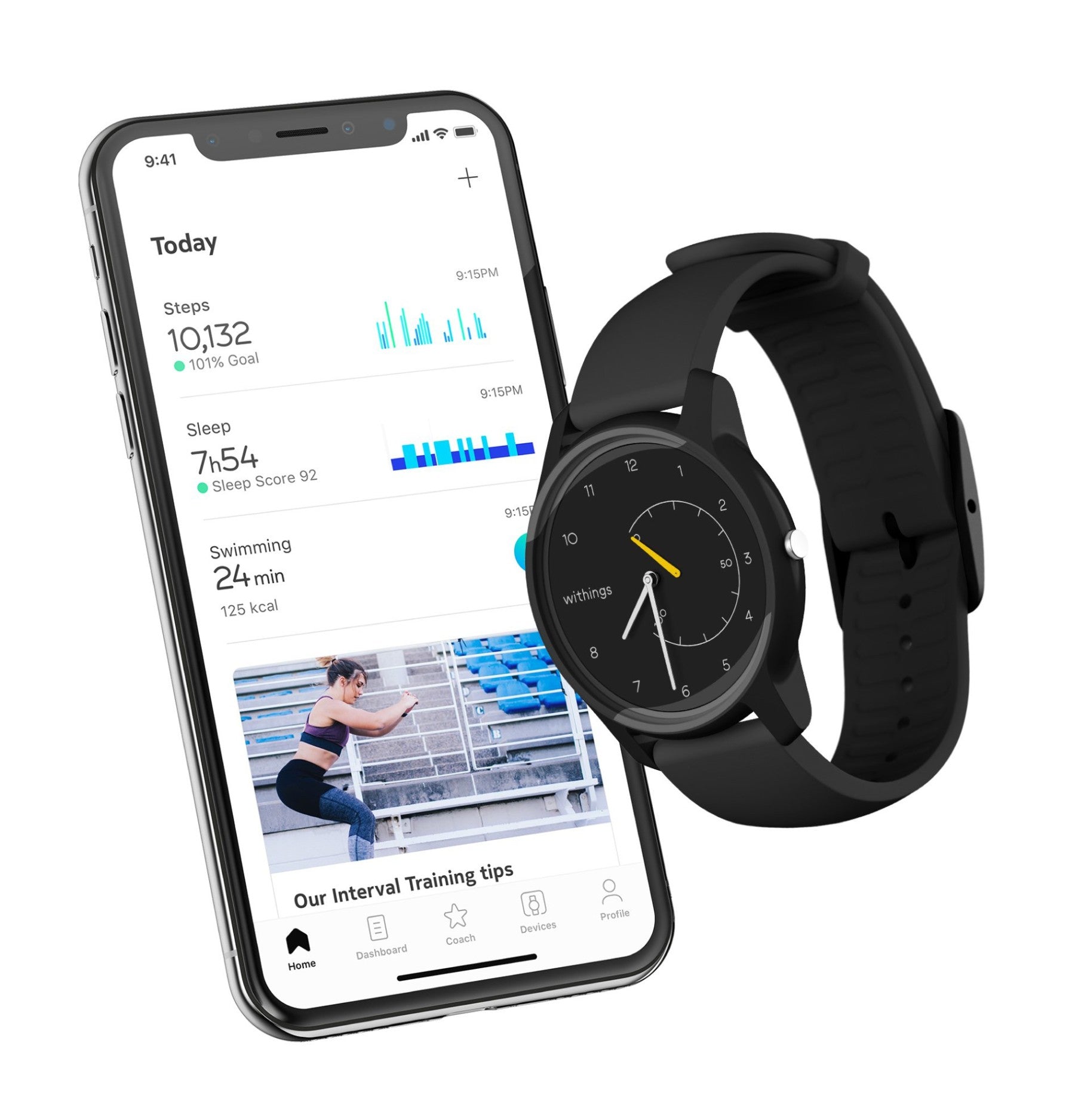 Withings Move - Activity Tracking Watch - view 4